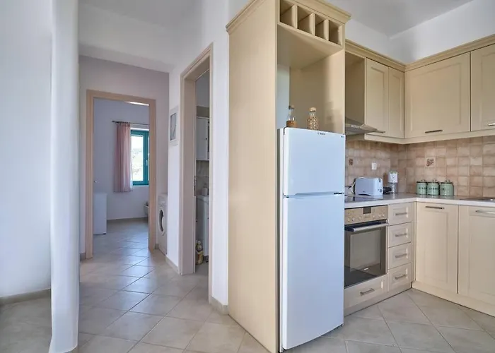 公寓 Two Bedroom Cycladic House With Sea View