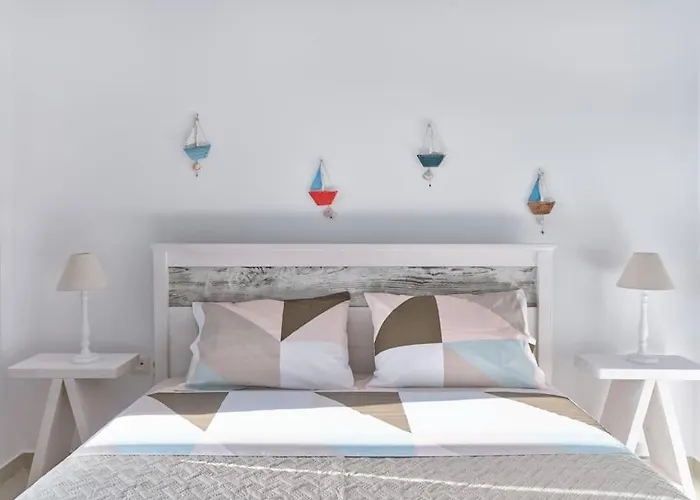 公寓 Two Bedroom Cycladic House With Sea View *